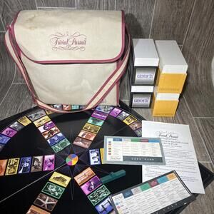 Trivial Pursuit Tote Bag With Game